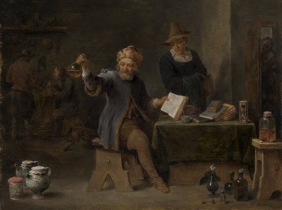 El médico del pueblo de David Teniers the Younger